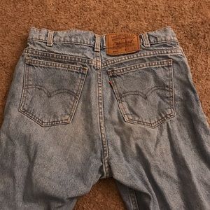Vintage light wash mom jeans